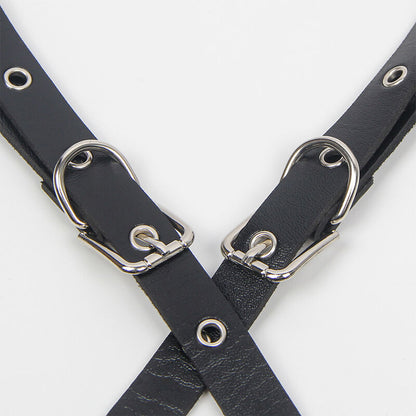 SUBBLIME - HARNESS WITH STRAPS AND CHAINDETAILS ONE SIZE - My naughty haven #