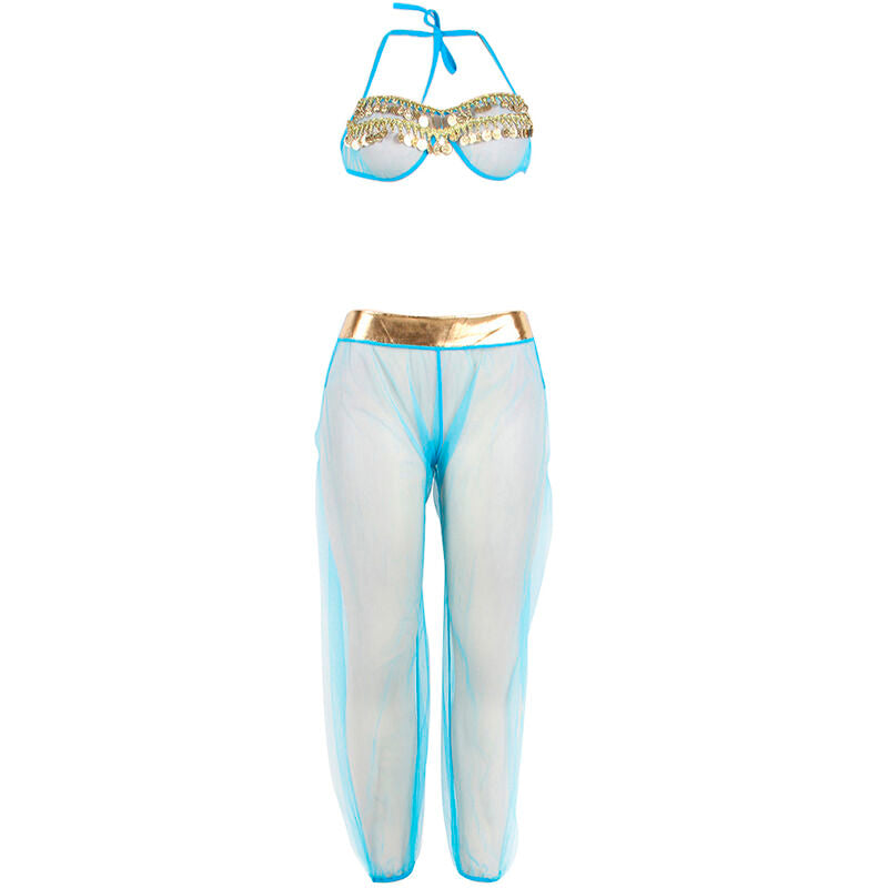 SUBBLIME - INDIA STYLE BLUE LINGERIE SET S/M - My naughty haven #