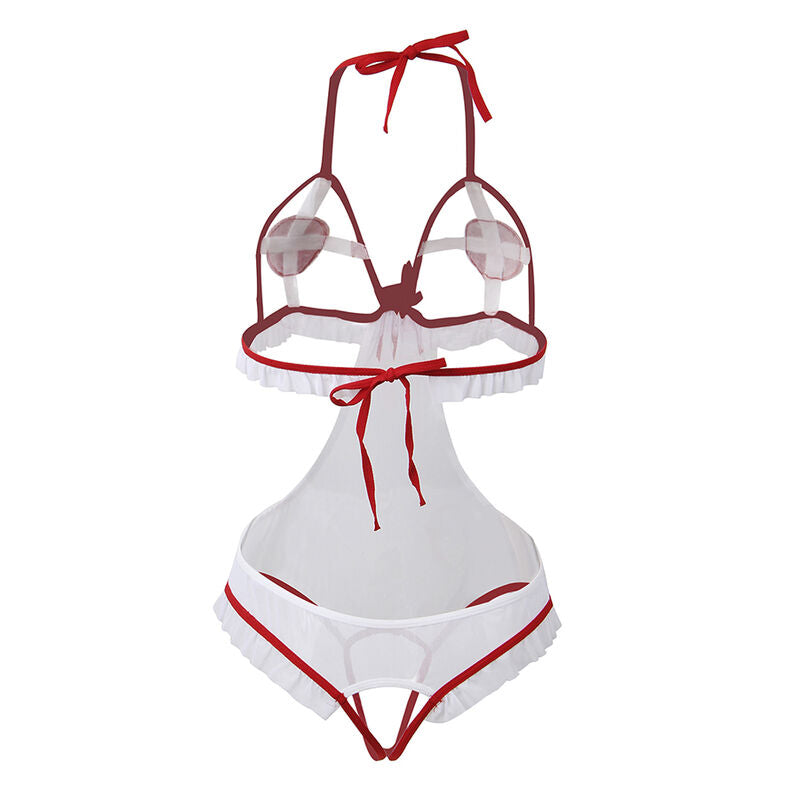 SUBBLIME - SEXY CROTCHLESS NURSE COSTUME S/M - My naughty haven #