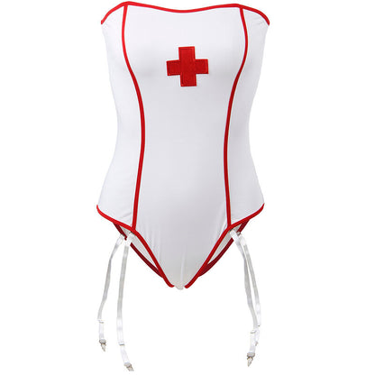 SUBBLIME - SEXY NURSE COSTUME WITH TEDDY S/M - My naughty haven #