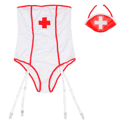 SUBBLIME - SEXY NURSE COSTUME WITH TEDDY S/M - My naughty haven #