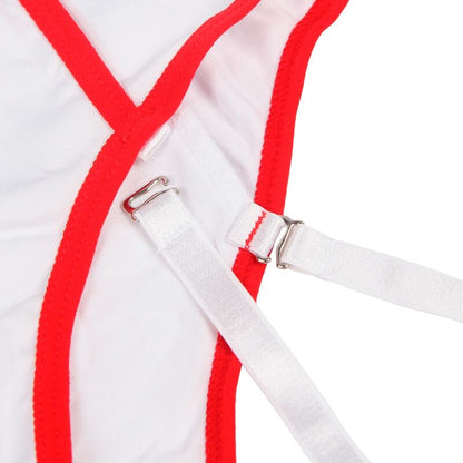 SUBBLIME - SEXY NURSE COSTUME WITH TEDDY S/M - My naughty haven #