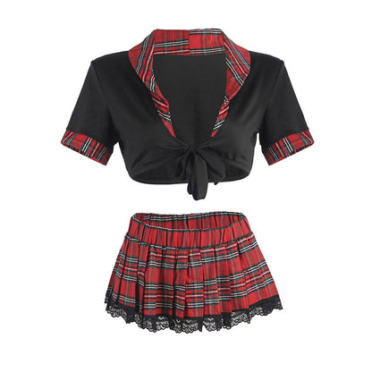 SUBBLIME - SEXY SCHOOLGIRL COSTUME WITH TOP S/M - My naughty haven #