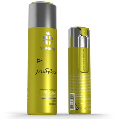 SWEDE - FRUITY LOVE LUBRICANT VANILLA GOLD PEAR 100 ML - My naughty haven #