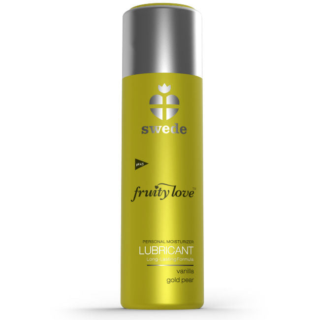 SWEDE - FRUITY LOVE LUBRICANT VANILLA GOLD PEAR 100 ML - My naughty haven #
