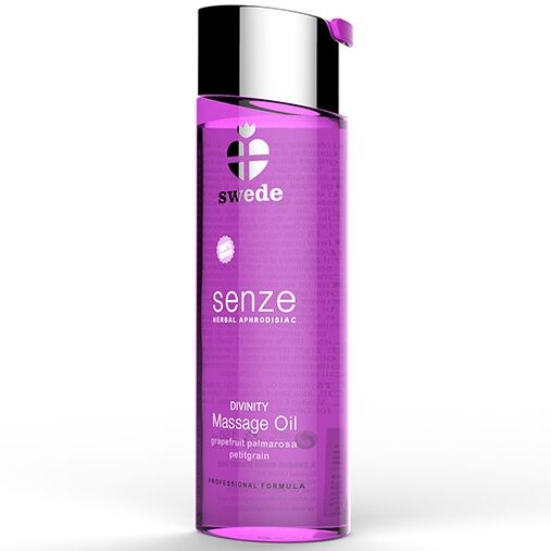 SWEDE - HERBAL APHRODISIAC MASSAGE OIL DIVINITY 75 ML - My naughty haven #
