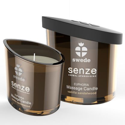 SWEDE - SENZE EUPHORIA MASSAGE CANDLE - VANILLA, SANDALWOOD - My naughty haven #