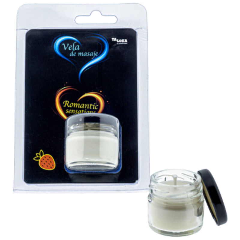 TALOKA - STRAWBERRY MASSAGE CANDLE - My naughty haven #