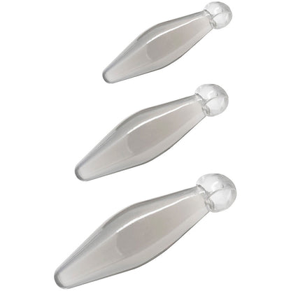 TOYJOY - ANAL PLAY 3-PIECE TRANSPARENT FINGER RIMMER - My naughty haven #