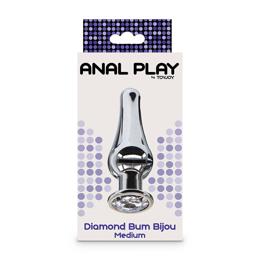 TOYJOY - ANAL PLAY DIAMOND BUM BIJOU MEDIUM ANAL PLUG - My naughty haven #