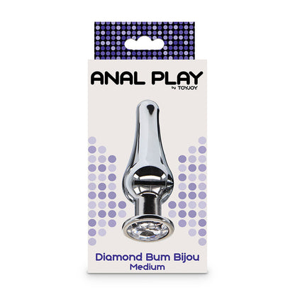 TOYJOY - ANAL PLAY DIAMOND BUM BIJOU MEDIUM ANAL PLUG - My naughty haven #