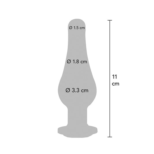 TOYJOY - АНАЛЕН ПЛЪГ TWILIGHT BUM BIJOU СРЕДЕН АНАЛЕН ПЛЪГ