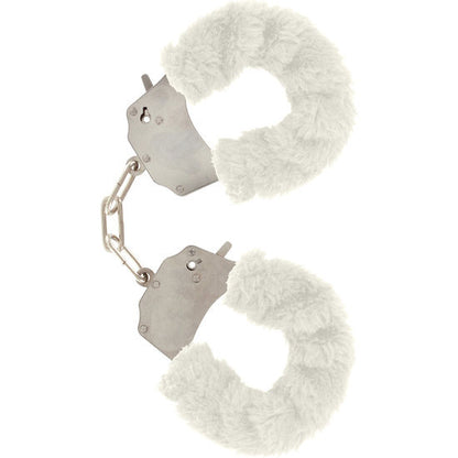 TOYJOY - FURRY FUN CUFFS BONDAGE WHITE - My naughty haven #