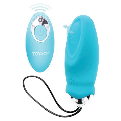 TOYJOY - HAPPINESS I'M SO EGGCITED REMOTE CONTROL VIBRATOR BLUE - My naughty haven #