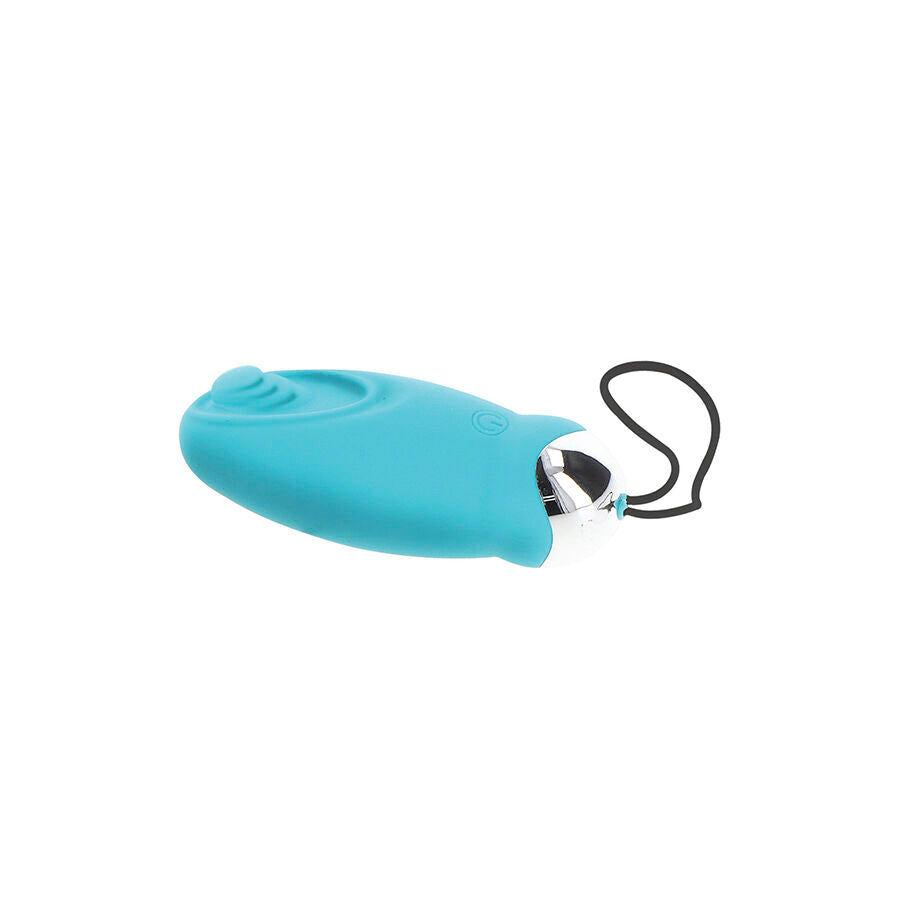 TOYJOY - HAPPINESS I'M SO EGGCITED REMOTE CONTROL VIBRATOR BLUE - My naughty haven #