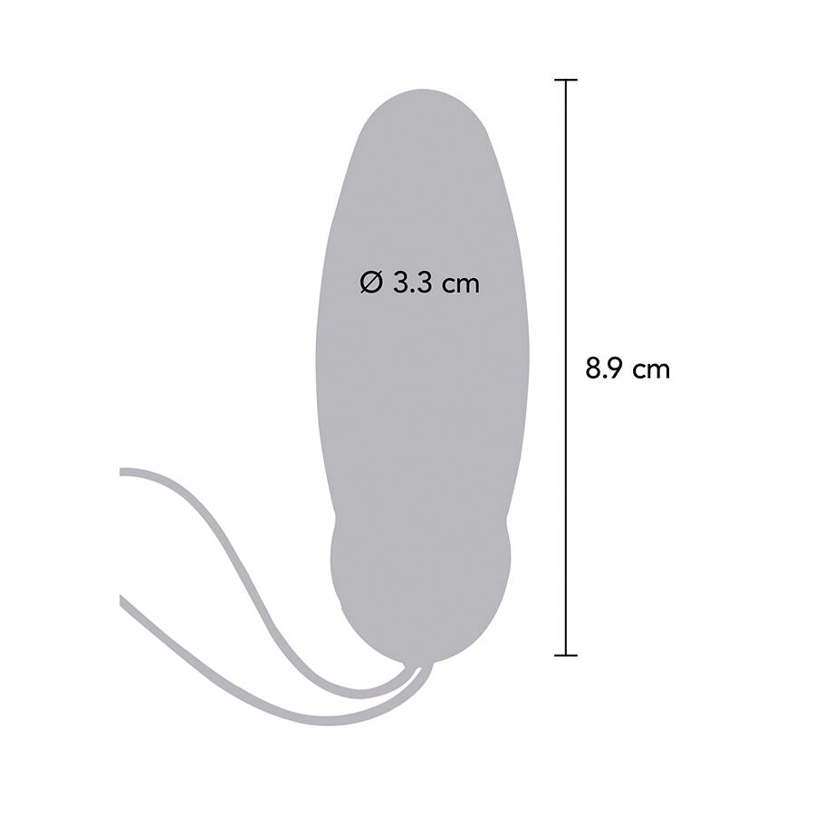TOYJOY - HAPPINESS I'M SO EGGCITED REMOTE CONTROL VIBRATOR BLUE - My naughty haven #