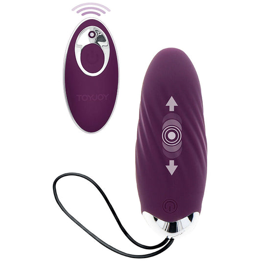 TOYJOY - HAPPINESS KNOCK KNOCK EGGSTAVAGANT VIBRATOR WITH REMOTE CONTROL PURPLE - My naughty haven #