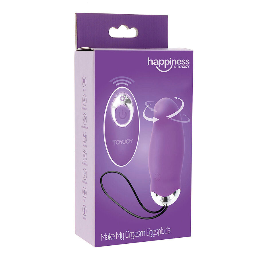 TOYJOY - HAPPINESS MY ORGASM EGGSPLODE VIBRATOR REMOTE CONTROL - My naughty haven #