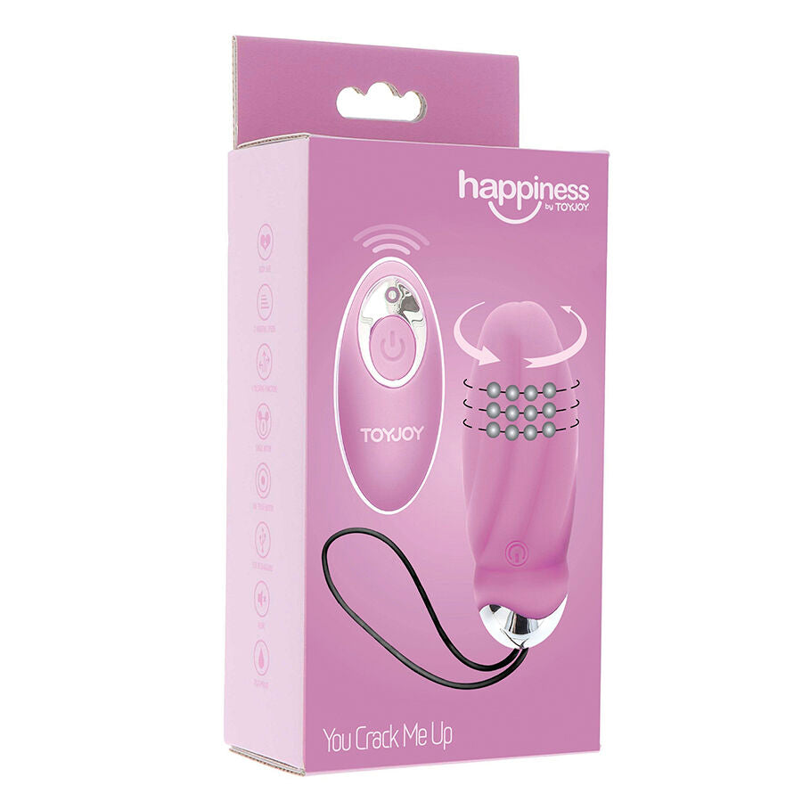 TOYJOY - HAPPINESS YOU CRACK ME UP REMOTE CONTROL VIBRATOR - My naughty haven #
