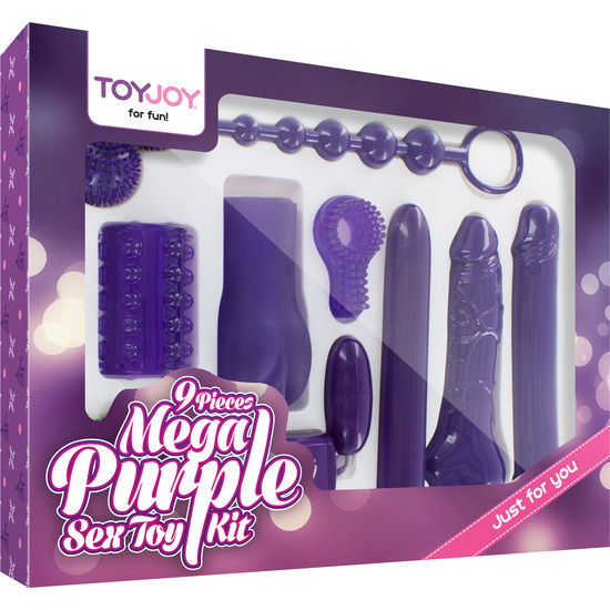 TOYJOY - JUST FOR YOU MEGA PURPLE SEX TOY KIT - My naughty haven #