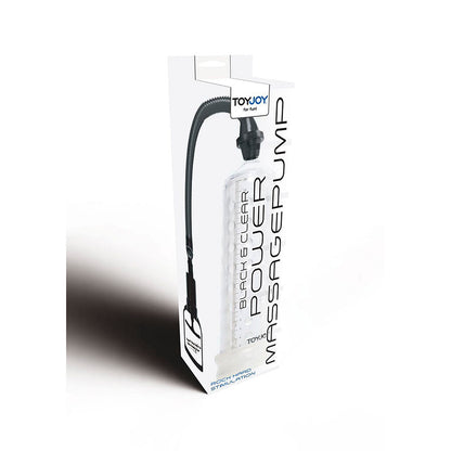 TOYJOY - POWERFUL MASSAGE PUMP WITH TRANSPARENT SLEEVE - My naughty haven #