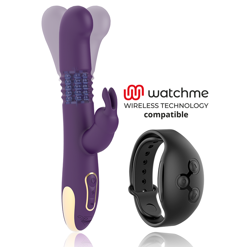 TREASURE - BASTIAN RABBIT UP & DOWN, ROTATOR & VIBRATOR COMPATIBLE WITH WATCHME WIRELESS TECHNOLOGY - My naughty haven #