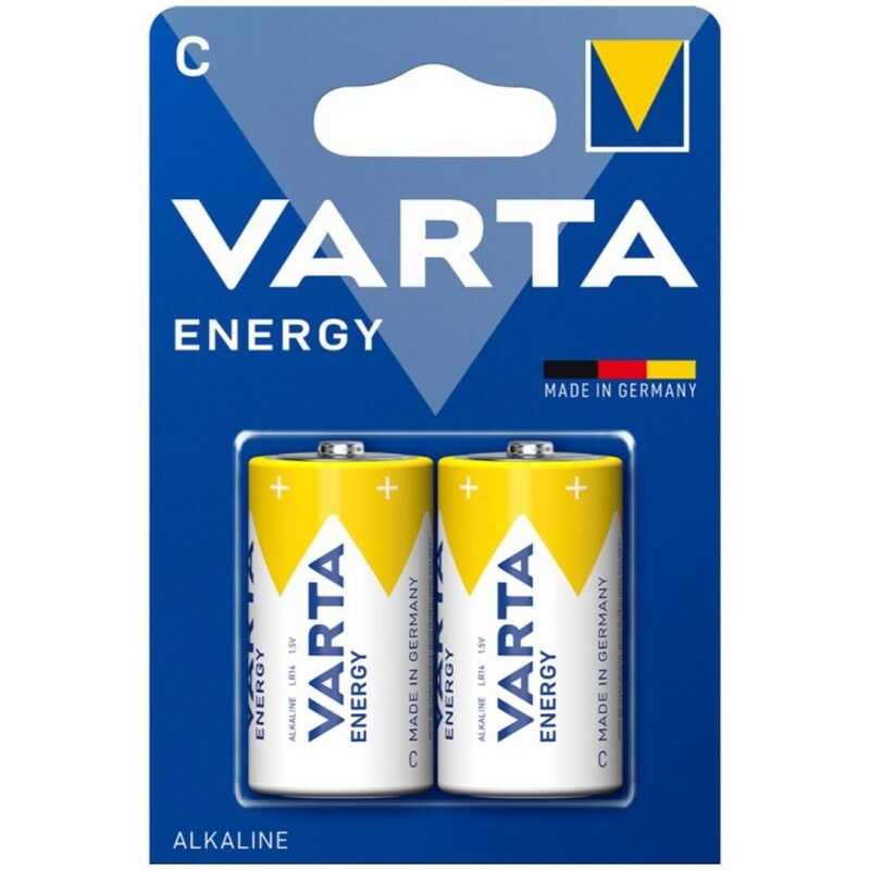 VARTA - ENERGY ALKALINE BATTERY C LR14 BLISTER*2 - My naughty haven #