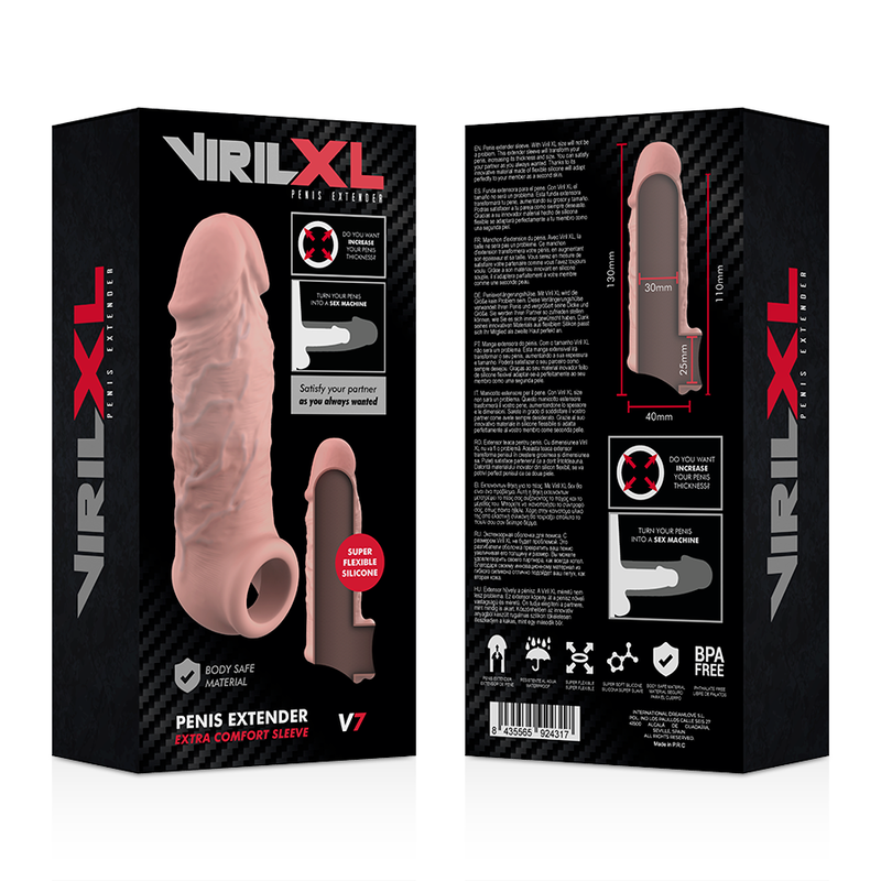 VIRILXL - LIQUID SILICONE V7 NATURAL PENIS EXTENSION - My naughty haven #