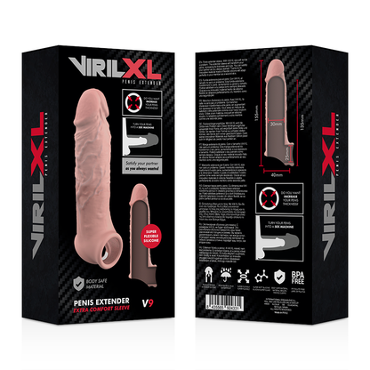 VIRILXL - LIQUID SILICONE V9 NATURAL PENIS EXTENSION - My naughty haven #