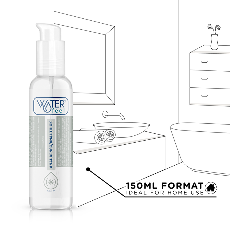 WATERFEEL - ANAL LUBRICANT 150 ML - My naughty haven #