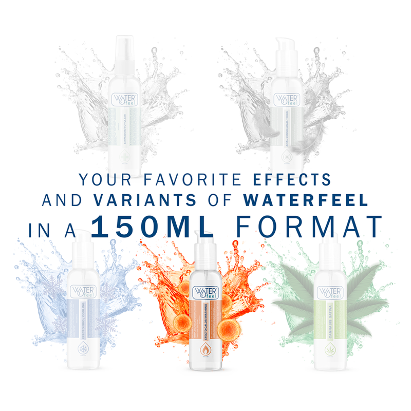 WATERFEEL - HEAT EFFECT LUBRICANT 150 ML - My naughty haven #