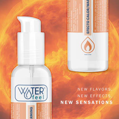 WATERFEEL - HEAT EFFECT LUBRICANT 150 ML - My naughty haven #