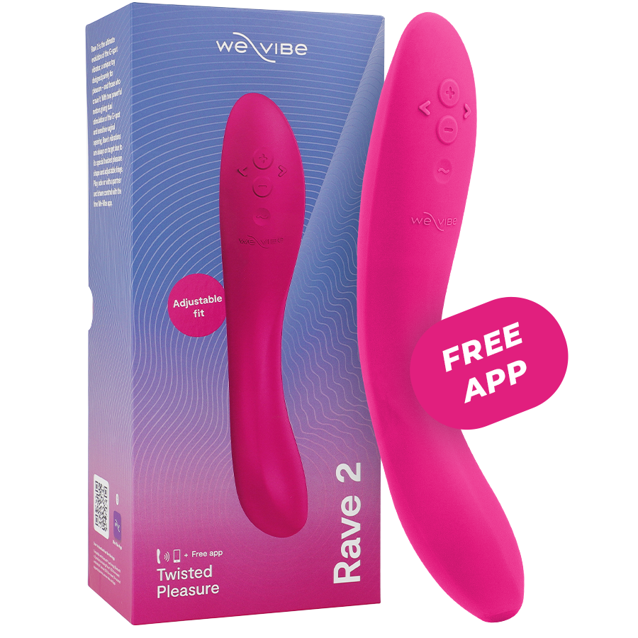 WE-VIBE - RAVE 2 G-SPOT VIBRATOR PINK - My naughty haven #