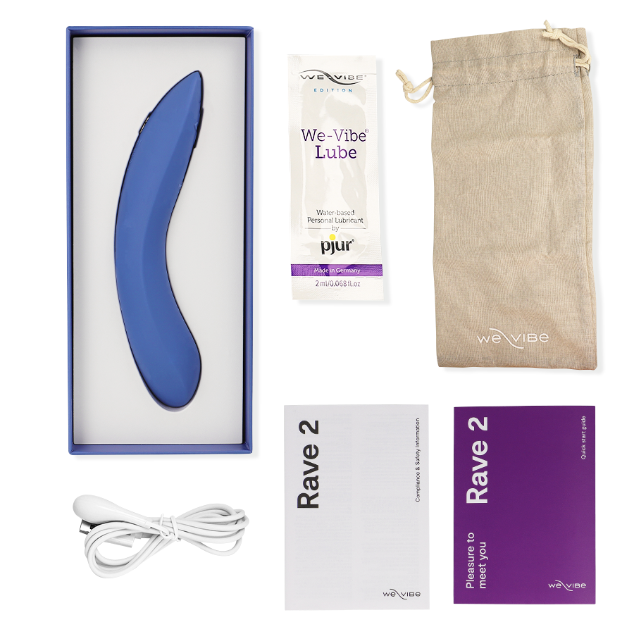 WE-VIBE - RAVE 2 G-SPOT VIBRATOR PINK - My naughty haven #