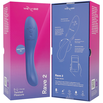 WE-VIBE - RAVE 2 G-SPOT VIBRATOR PINK - My naughty haven #