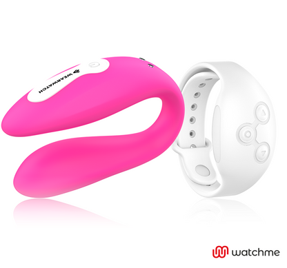 WEARWATCH - WATCHME DUAL TECHNOLOGY VIBRATOR FUCHSIA / SNOW - My naughty haven #