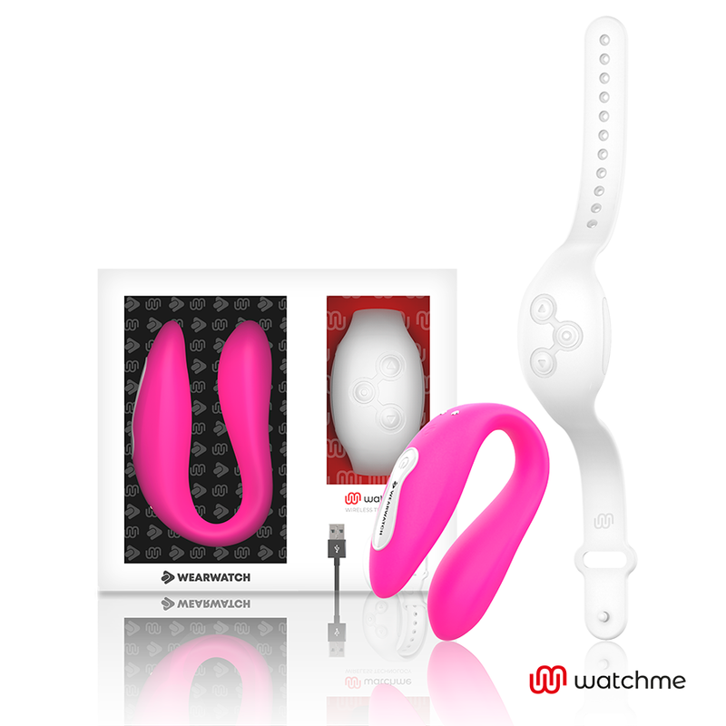 WEARWATCH - WATCHME DUAL TECHNOLOGY VIBRATOR FUCHSIA / SNOW - My naughty haven #
