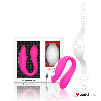 WEARWATCH - WATCHME DUAL TECHNOLOGY VIBRATOR FUCHSIA / SNOW - My naughty haven #