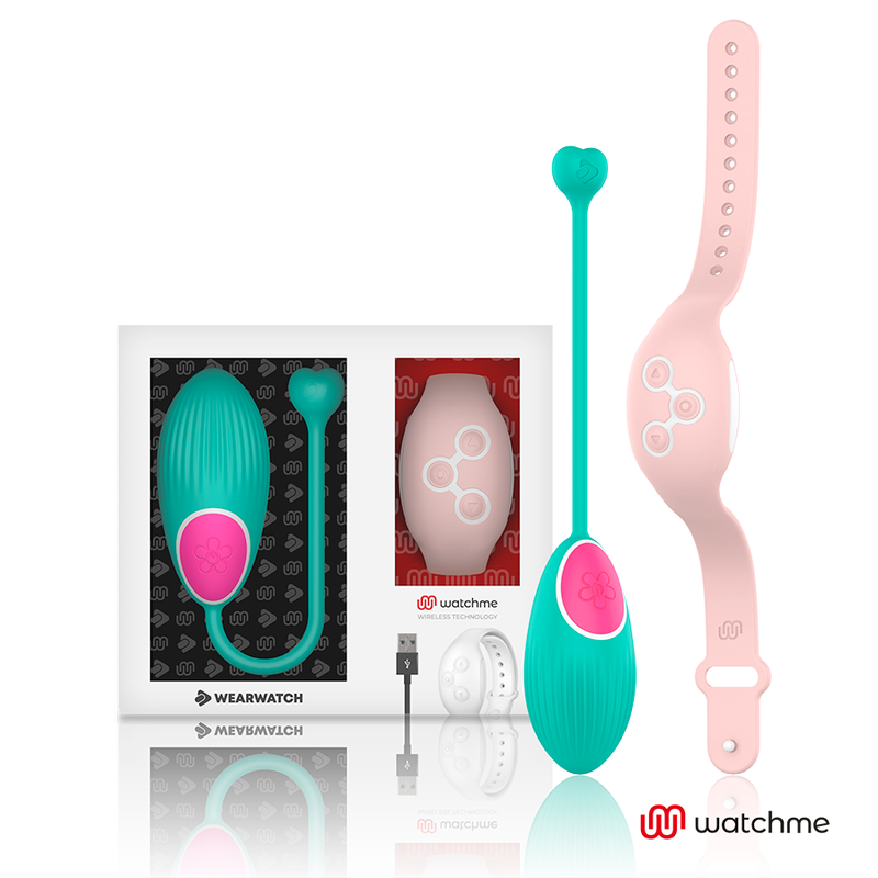 WEARWATCH - WATCHME TECHNOLOGY REMOTE CONTROL EGG SEA WATER / PINK - My naughty haven #