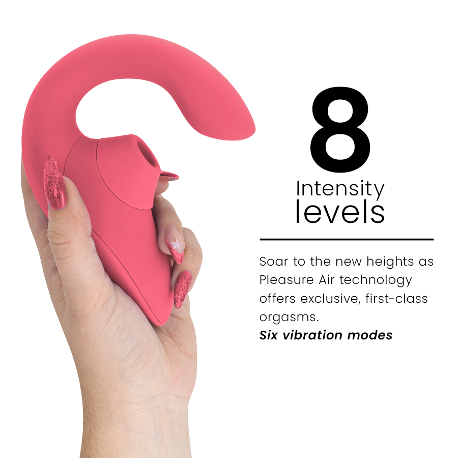 WOMANIZER - BLEND RABBIT VIBRATOR STIMULATOR VIBRANT ROSE - My naughty haven #