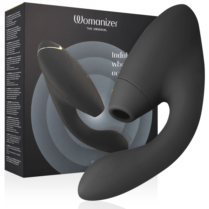WOMANIZER - DUO 2 STIMULATOR BLACK - My naughty haven #