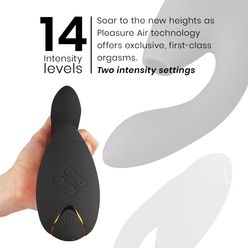 WOMANIZER - DUO 2 STIMULATOR BLACK - My naughty haven #