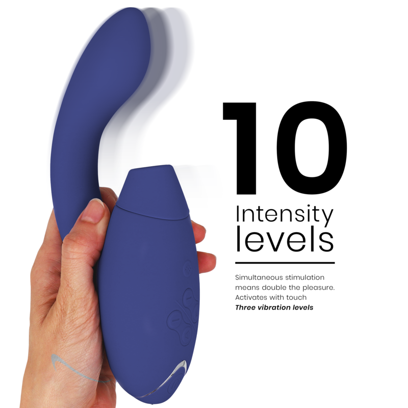 WOMANIZER - DUO 2 STIMULATOR BLUE - My naughty haven #
