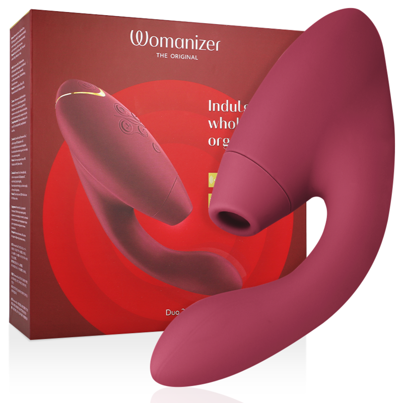 WOMANIZER - DUO 2 STIMULATOR BORDEAUX - My naughty haven #