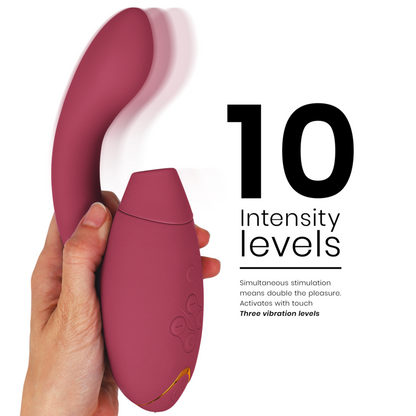 WOMANIZER - DUO 2 STIMULATOR BORDEAUX - My naughty haven #