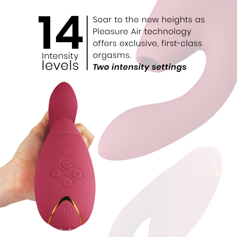 WOMANIZER - DUO 2 STIMULATOR BORDEAUX - My naughty haven #