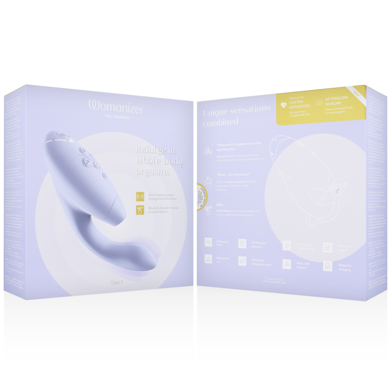 WOMANIZER - DUO 2 STIMULATOR LILAC - My naughty haven #