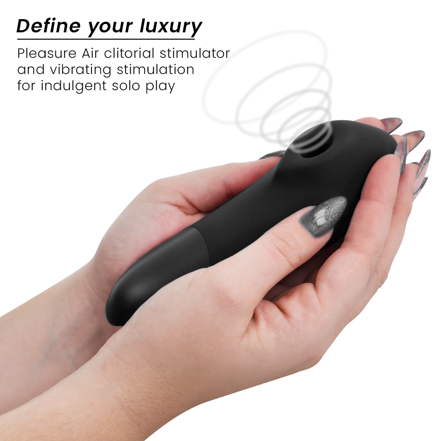WOMANIZER - ENHANCE CLITORIAL STIMULATOR BLACK - My naughty haven #