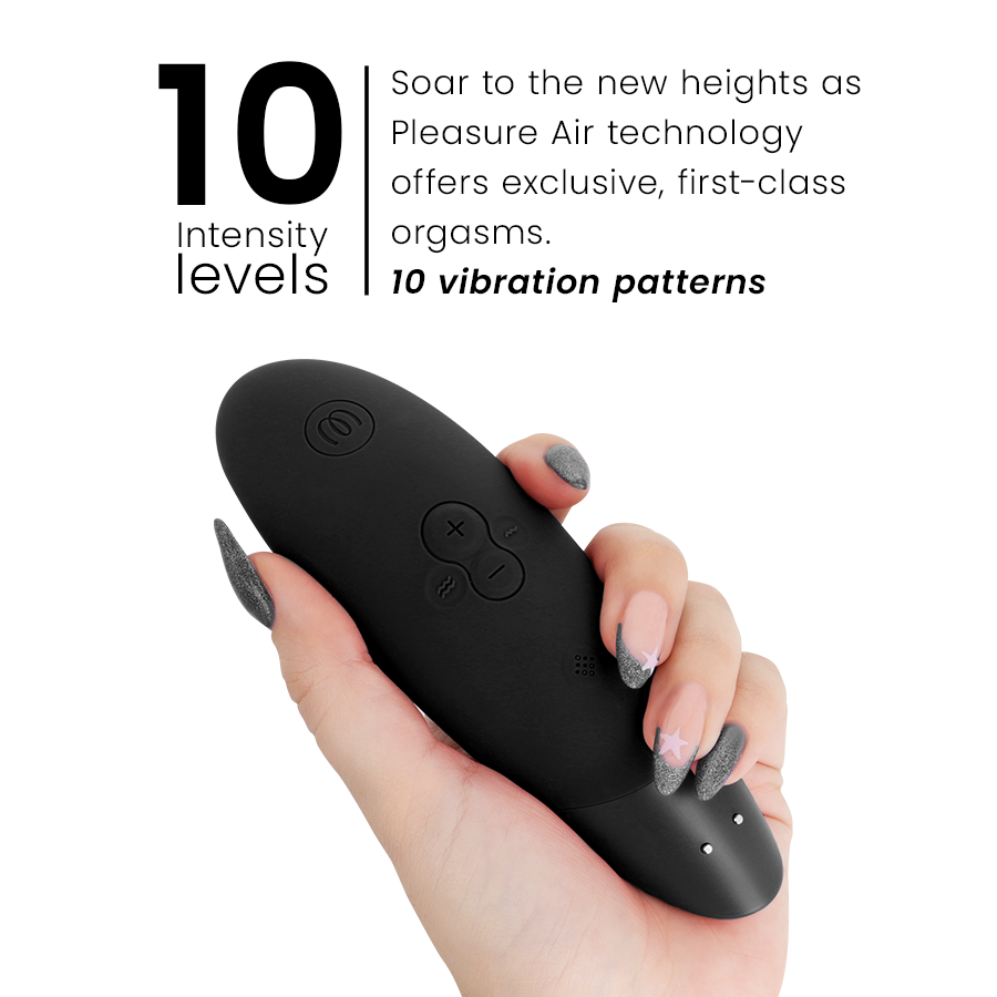 WOMANIZER - ENHANCE CLITORIAL STIMULATOR BLACK - My naughty haven #