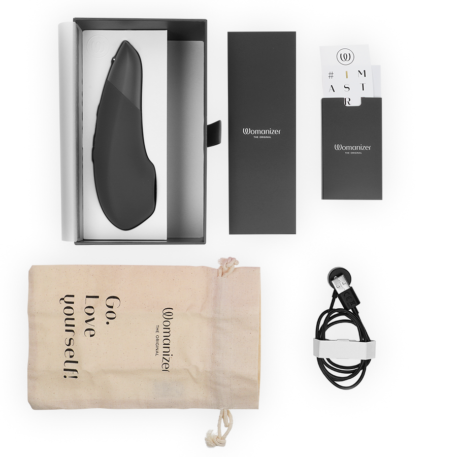 WOMANIZER - ENHANCE CLITORIAL STIMULATOR BLACK - My naughty haven #